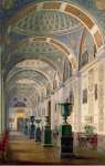 Hau Edward Petrovich Interiors of the New Hermitage. The Gallery of the History of Ancient Painting - Hermitage
